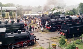 Parowozjada 2006 w Skansenie Taboru Kolejowego w Chabówce. 27 lipca...
